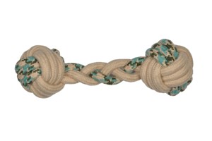 Penjualan langsung dari pabrik bola tali katun halter anjing berukuran sedang, latihan interaktif harian, mengasah gigi dan perang - Product Image 2