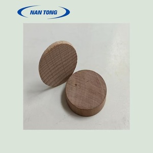 Support en bois Nantou pour perceuse, lot de 3 blocs ronds en bois, pièce accessoire - Product Image 3
