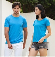 T-shirt Homme Col Rond Manches Courtes OEM/ODM Couleur Unie Simple Ample Décontracté Hauts Vente Chaude Personnalisation Gratuite Vente en Gros