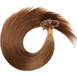 Extensiones de cabello 100 cabello humano virgen producto a granel de alta calidad Super doble dibujado crudo indio 100% cabello humano virgen 10 paquete - Product Image 3