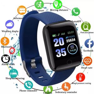 Reloj inteligente deportivo para Android e IOS, reloj inteligente deportivo resistente al agua con control del ritmo cardíaco y de la presión sanguínea para hombre y mujer - Product Image 3