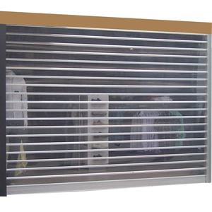 <span class=keywords><strong>PVC</strong></span> transparent Volet Roulant Portes Automatique Aluminium Plastique Rouleau Balançoire <span class=keywords><strong>Porte</strong></span> <span class=keywords><strong>de</strong></span> <span class=keywords><strong>Garage</strong></span> Coulissante Antivol Design Moderne Prix d'Usine - Product Image 1