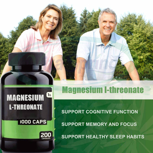 ASAP Cápsulas de L-treonato de grado alimenticio a granel Suplemento de Salud de la memoria del sueño 2000mg Cápsulas de L-treonato de magnesio - Product Image 2