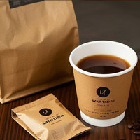 Gobelet en papier kraft à emporter écologique avec logo personnalisé, biodégradable, café en carton, simple paroi double paroi, café, gobelet en papier Pla avec couvercle