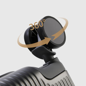 여자 남여 공용 맞춤형 경량 방수 네오프렌 하드 쉘 트롤리 여행 가방 세트 잠금 3 롤링 스피너 휠 - Product Image 4