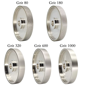 Disco de Diamante CBN de 4 Pulgadas, Grano 80-1000, para <span class=keywords><strong>Tormek</strong></span> <span class=keywords><strong>T4</strong></span>, para Afilar Acero de Alta Velocidad - Product Image 2