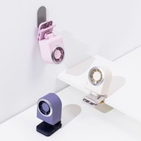 Nouveau ventilateur portable transfrontalier à clipser, moteur sans balais, réglage multi-angles, ultra-silencieux, 4 vitesses, pour parapluie, sac à dos, poussette, bureau