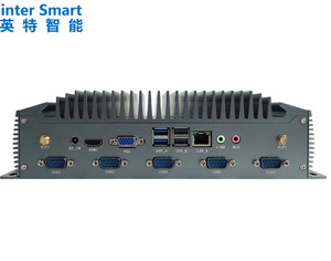 ELSKY-ordenador Industrial sin ventilador IPC6800, con 10. ª generación, doble núcleo, I3-10110U, RS232, DC19V, DDR4, M.2, 6COM, 2LAN, con 4K - Product Image 5