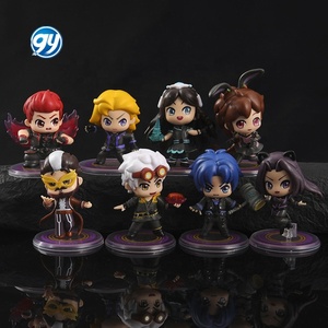 8 piezas Douluo Dalu figura Anime Dean Flender-s Tang San Xiao Wu Dai <span class=keywords><strong>Mubai</strong></span> Zhu Qing Rongrong muñeca estatua - Product Image 1