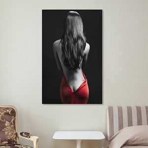 <span class=keywords><strong>Peinture</strong></span> sur toile abstraite de nature morte, femme semi-nue, art islamique, convient à la décoration intérieure et aux arts muraux - Product Image 3