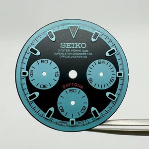 Luxury Metal Chronograph Dial Quartz Six-Pin 29.5mm <b>Watch</b> <b>Accessories</b> for VK63 Movement - Product Image 3