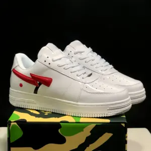 Sneakers de luxe unisexes BAPEES, lacets, antidérapantes, légères, respirantes, toutes saisons, chaussures de marche au design tendance - Product Image 6