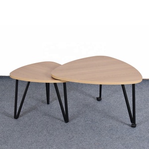 Nhà Máy Bàn Cà Phê Hiển Thị Trường Hợp End Gỗ Sồi Bàn Cà Phê Với Bánh Vòng Tổ Bàn Cà Phê Cho Nhà Mở rộng - Product Image 3