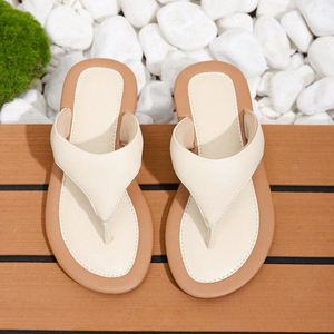 Kids Summer Outdoor Slip-On Flats Custom Non-Slip Beach Shoes Versatile Soled Wholesale Fashionable Breathable <b>Slipper</b> - Product Image 1