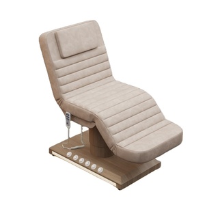 Cama de Belleza de la Mejor Calidad, Muebles de Salón de Belleza para Masajes y Pestañas, Cama para Pestañas, Silla Eléctrica Curva para Spa Facial y Pestañas - Product Image 1