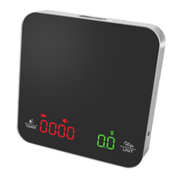 Portable Mini 0.1g balances de cuisine numériques arrêt automatique USB Rechargeable minuterie de café synchronisation automatique étanche mesure de poids