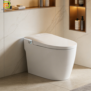 WC intelligent en céramique avec chasse d'<span class=keywords><strong>eau</strong></span> automatique et bidet électrique - Product Image 1