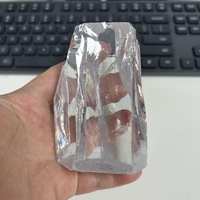 Vente en gros usine 1kg de pierres brutes de zircone cubique blanches non taillées, matière première de pierres précieuses CZ, gemmes synthétiques en vrac pour la fabrication de bijoux DIY