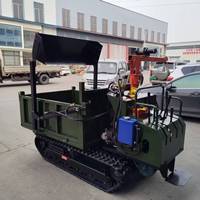 Dumper hydraulique automoteur, petit chargeur automoteur de type chenillé, charge nominale 1T-3T, petit chargeur automoteur à benne basculante