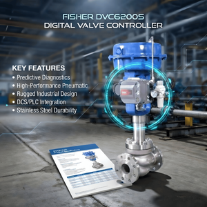 Controlador Digital Inteligente FIELDVUE DVC6200S de Flujo Pequeño - Product Image 3