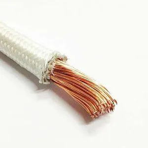 4Mm Kabel Kawat Serat Kaca Tahan Panas Suhu Tinggi