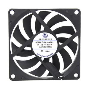 8010 3Inch 5V 12V 24V DC Axial Fan 80x80x10mm Brushless Dc Cooling Fan For Humidifier Refrigerator Case