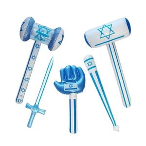 Promotie Cadeau Kids Speelgoed Israel Opblaasbare Hamer Zwaard Pvc Palm Opblaasbare Klap Handen - Product Image 2