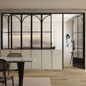 <span class=keywords><strong>Ancienne</strong></span> porte en alliage d'aluminium de style fer de conception classique de produit haut de gamme pour une utilisation dans une villa - Product Image 1