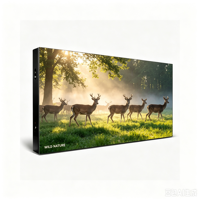 Écran LED de sol 3D interactif et coloré P3.91 P4.81 pour centres commerciaux, expositions, concerts, panneaux d'affichage de scène LED