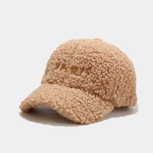 Casquette <span class=keywords><strong>de</strong></span> baseball Sherpa chaude d'hiver, casquette <span class=keywords><strong>de</strong></span> baseball brodée en peluche <span class=keywords><strong>de</strong></span> <span class=keywords><strong>Paris</strong></span>, casquette Snapback - Product Image 5