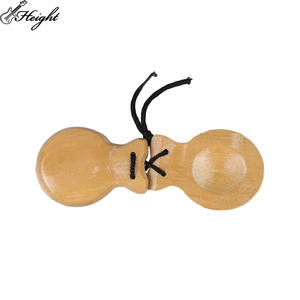 Roulettes professionnelles en bois, couleur naturelle, espagnol, vente en gros, livraison gratuite - Product Image 6