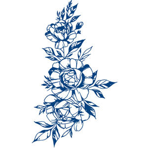 Factory Hotsell 6000 Wasserdicht Schweiß fest Temporär Langlebig <span class=keywords><strong>2</strong></span> Wochen Rosenblüten Semi Permanent Tattoo - Product Image 3
