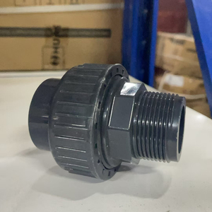 1/2'' 3/4'' 1 Inch UPVC PVC Male Threaded Union Plastic Union Connector <strong>Fitting</strong> 150 PSI <strong>Pipe</strong> <strong>Fittings</strong> for <strong>Industry</strong> &amp;Water Supply