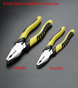 Pince <span class=keywords><strong>à</strong></span> <span class=keywords><strong>fil</strong></span> <span class=keywords><strong>de</strong></span> 8 pouces <span class=keywords><strong>de</strong></span> qualité DIY, Pince <span class=keywords><strong>à</strong></span> bec effilé <span class=keywords><strong>de</strong></span> 6 pouces, Pince coupante diagonale pour travaux électriques domestiques, Poignée en plastique <span class=keywords><strong>à</strong></span> prise souple, en fonte, Vente en gros - Product Image 5