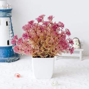 Plantes artificielles <span class=keywords><strong>en</strong></span> plastique <span class=keywords><strong>en</strong></span> gros, <span class=keywords><strong>mini</strong></span>-feuillage <span class=keywords><strong>en</strong></span> <span class=keywords><strong>pot</strong></span> de 16,5 cm, <span class=keywords><strong>eucalyptus</strong></span> vaporisé pour la décoration intérieure/extérieure de la maison et du jardin - Product Image 5