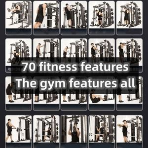 Venta al por mayor equipo de gimnasio Smith máquina de ejercicio en casa multifunción Dispositivo de entrenamiento integral Fitness - Product Image 6