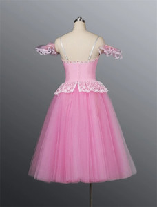 <span class=keywords><strong>Tutu</strong></span> de ballet rose long et romantique pour femmes et filles, vêtements de performance professionnels - Product Image 4