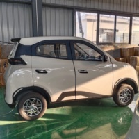 Véhicule électrique pour adultes EV 4 places avec structure de carrosserie à hayon, voitures électriques à énergie nouvelle de l'usine chinoise