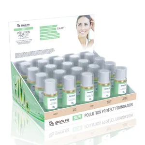 Cajas de exhibición de cartón Pdq para cosméticos de escritorio, expositor de loción de esencia para el cuidado de la piel, diseño único personalizado, fabricante