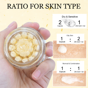 Crème visage hydratante intense GUOCUI <span class=keywords><strong>BIO</strong></span> TECH, nouvelle arrivée, effet hydratation longue durée, rétinol, éclat intense, crème visage en capsules de collagène or 24 carats - Product Image 4