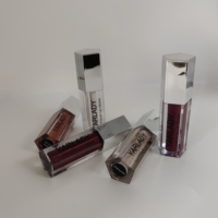 Gloss à lèvres liquide minéral pailleté avec logo personnalisé, végétalien, hydratant, résistant à l'eau, marque privée, vente en gros, effet caméléon