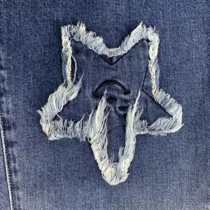 <span class=keywords><strong>Jeans</strong></span> <span class=keywords><strong>Mom</strong></span> a Vita Media con Gamba Svasata, Taglie Forti, Alta Qualità, Stile Streetwear Y2k, Vestibilità Regolare, Casual - Product Image 2