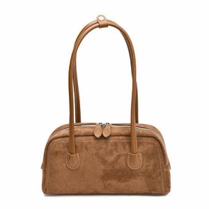 Autumn-Winter Custom Logo Light-Weight Durable Large Capacity <b>Tote</b> <b>Bag</b> Suede PU Women's Shoulder <b>Bag</b> - Product Image 2
