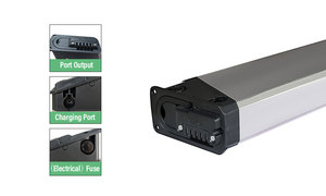 Batterie de remplacement avec chargeur 48V pour vélo électrique 14Ah 36V, pour vélos électriques, vélos pliants, VTT, moteur - Product Image 3