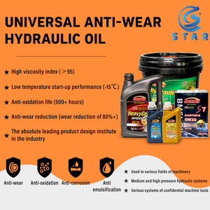 Estrema durata ad alte prestazioni personalizzato Ultra alta pressione HM46 68 Anti usura olio idraulico - Product Image 2