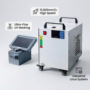 Machine de marquage laser UV 5W sans consommables pour codes QR, logos et dates permanentes sur produits cosmétiques et pharmaceutiques haut de gamme (CE) - Product Image 2