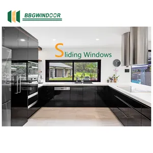 Lukliving Australian Standard Certificate New Listed Modern Style Good Quality Window External Sliding Window