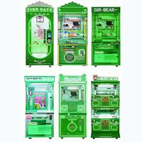 Machine à griffes de comptoir à monnayeur, type armoire de jeu d'arcade, pour la distribution de bonbons, de thé Boba et de boîtes de récompenses