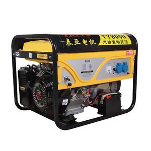 Generador Portátil de Gasolina de 6.5kW, Arranque Automático, Funcionamiento Silencioso y Salida de CC con Conversión de Frecuencia de 60Hz - Product Image 2