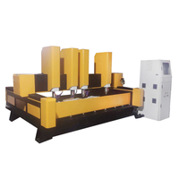 Défonceuse à bois CNC multi-têtes avec 2 3 4 têtes indépendantes Machine à bois 1530 Machine à graver la pierre